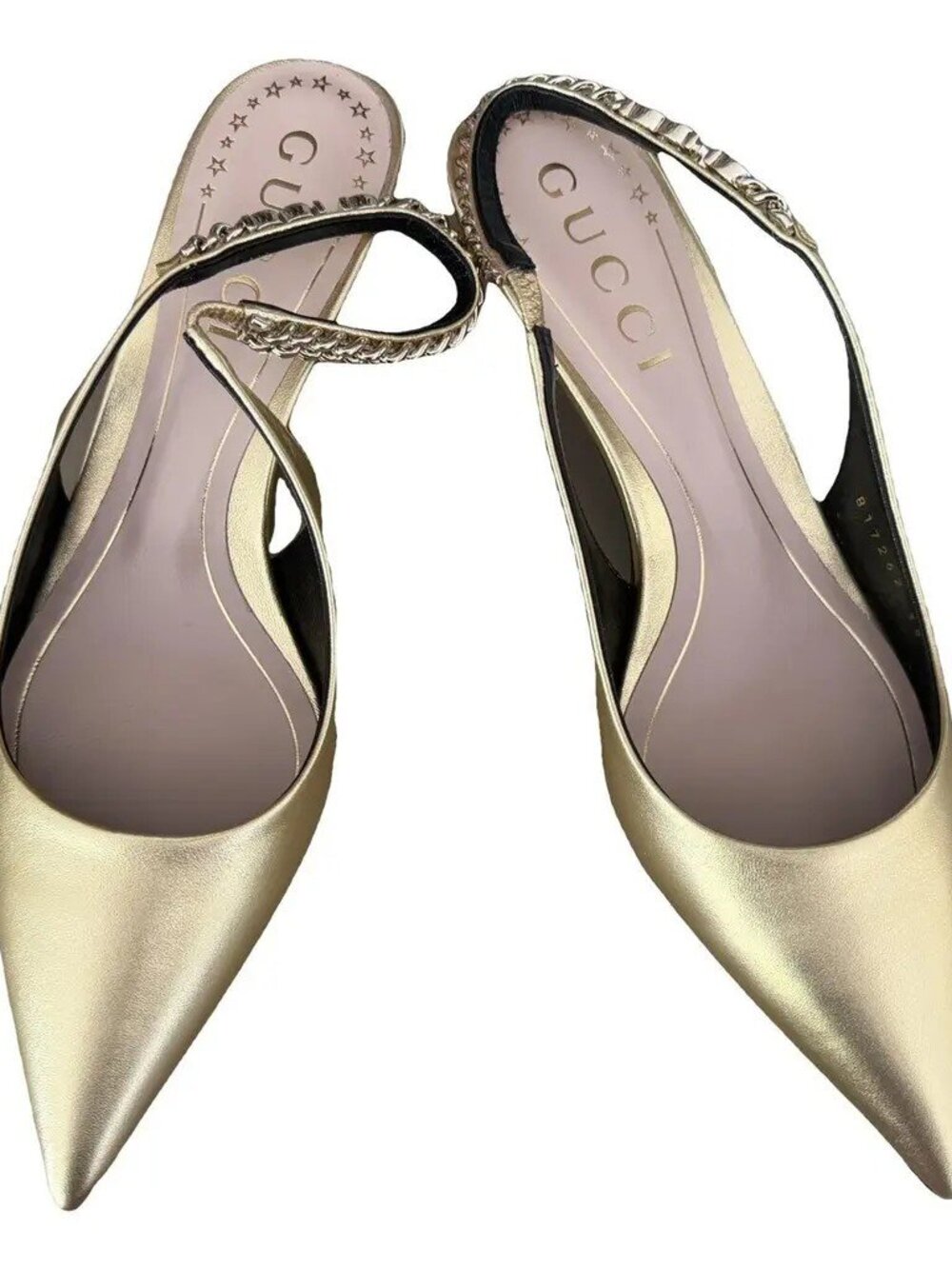Gucci Signoria Leather Heels